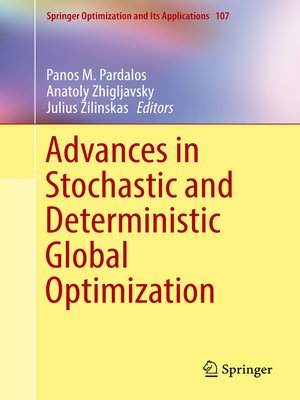 cover image of Advances in Stochastic and Deterministic Global Optimization